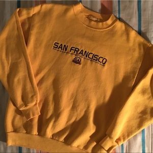 Yellow SanFran Crewneck